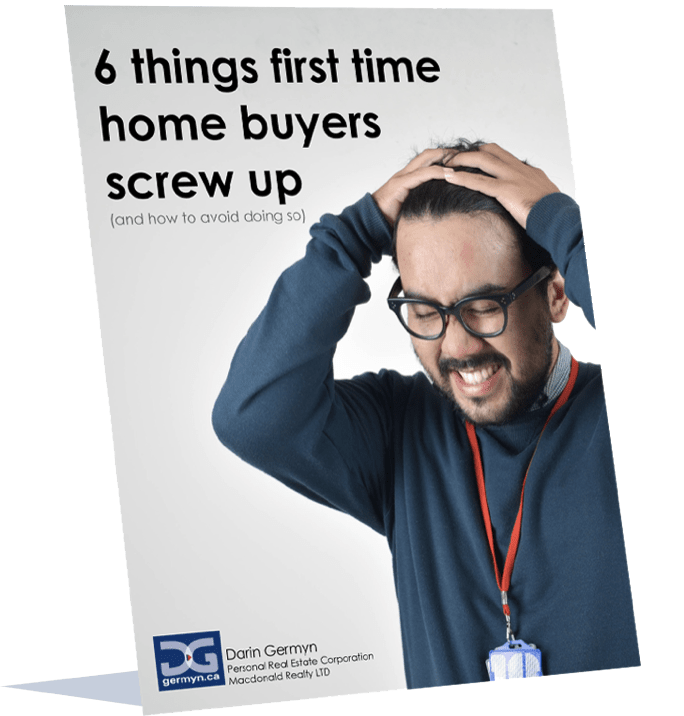 Poster about things first time home buyers screw up.