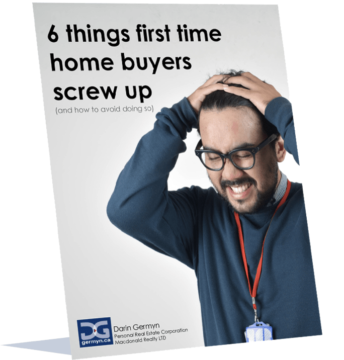 Poster about things first time home buyers screw up.
