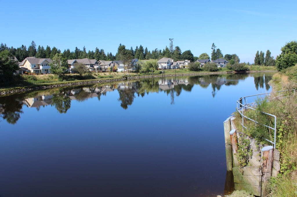 View of South Surrey, one of the best communities in Surrey, BC.