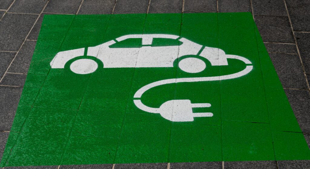 Electric Vehicle Parking Stall