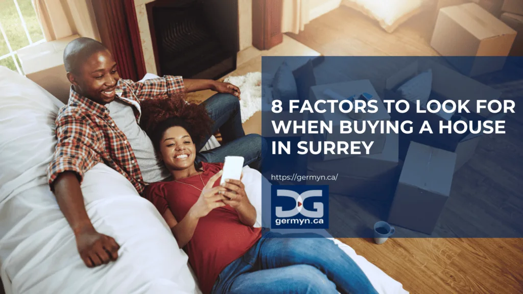 factors to look for house in surrey
