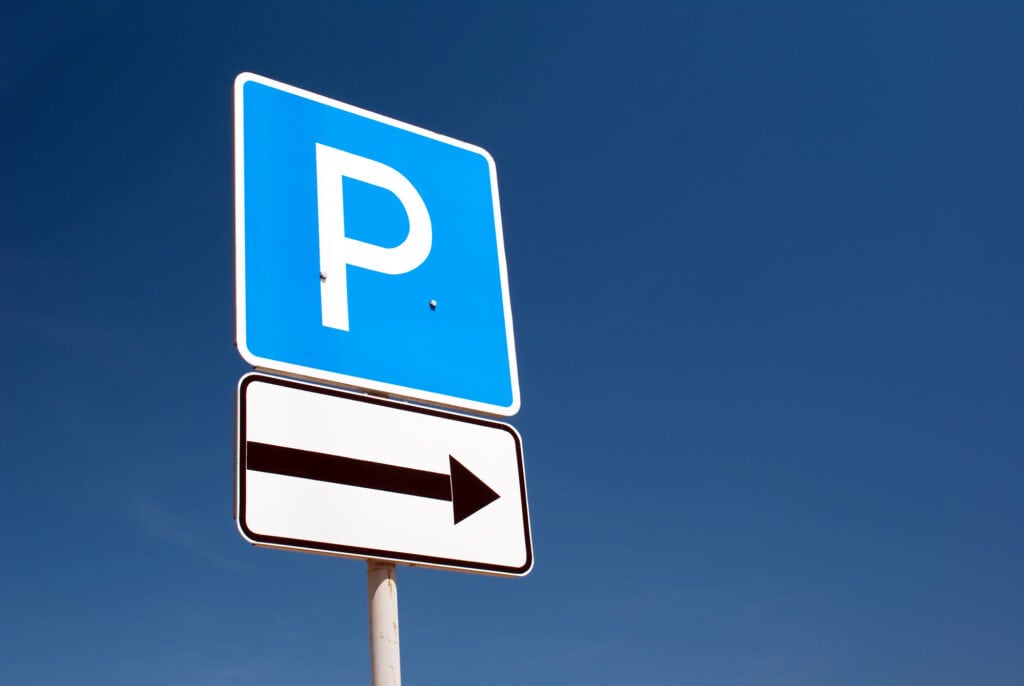 parking sign