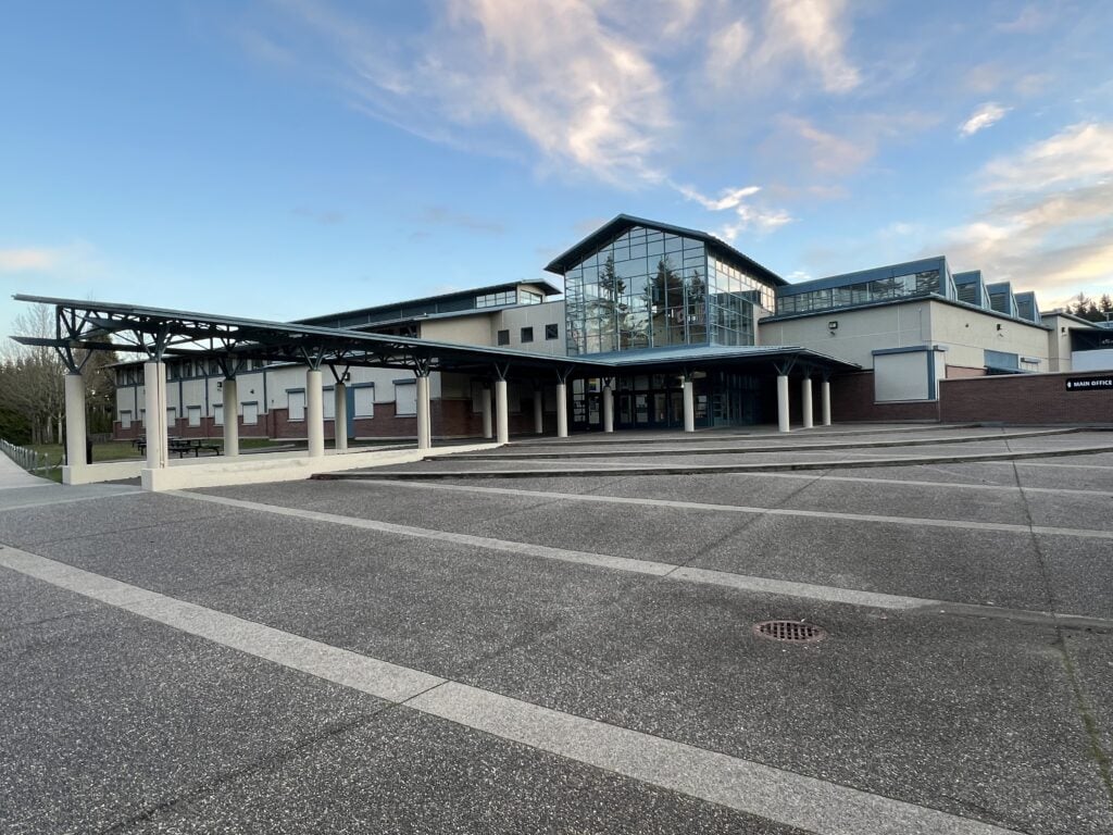 Elgin Park Secondary, a high school thats on the Surrey/White Rock border