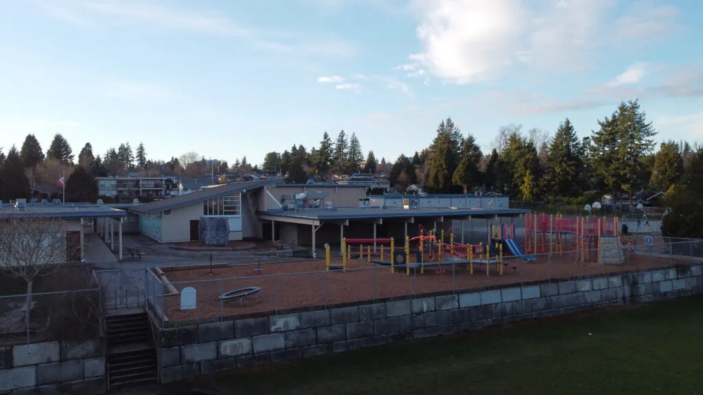 Peace Arch Elementary view